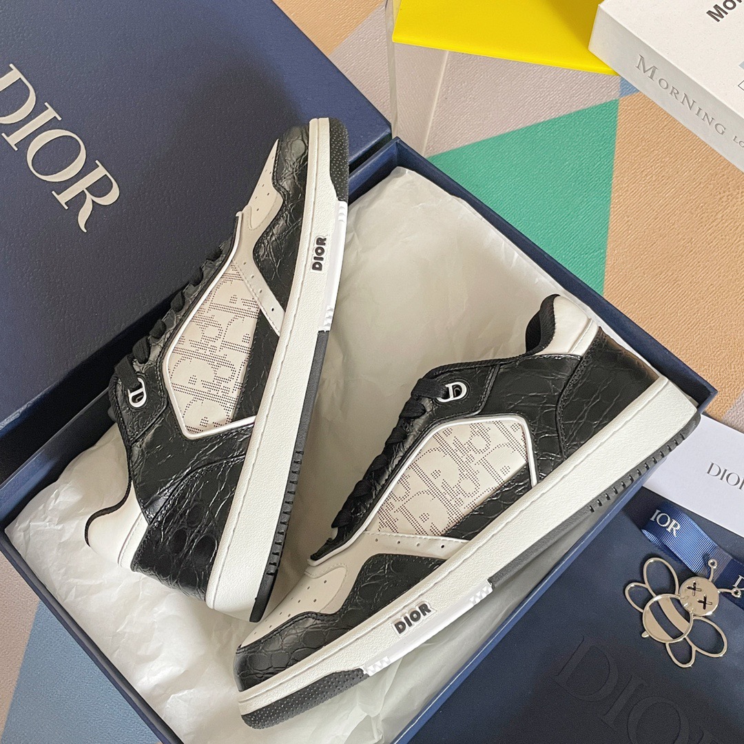 Men Women D*ior Top Sneaker