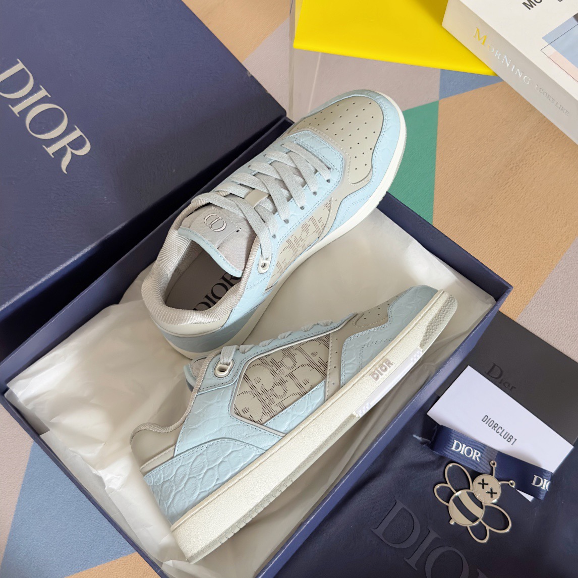 Men Women D*ior Top Sneaker