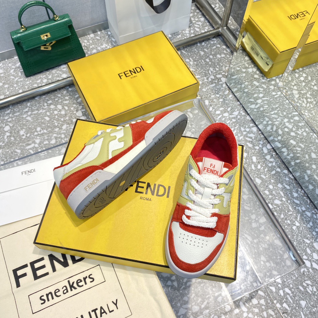 Men Women F*endi Top Sneaker