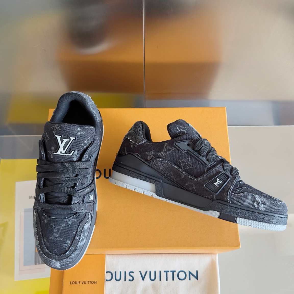 Men Women L*ouis V*uitton Top Sneaker