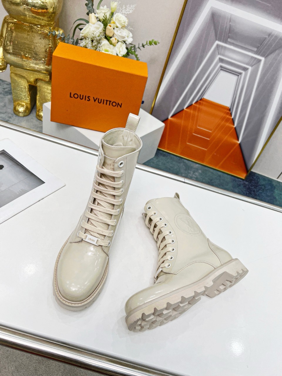 Men L*ouis V*uitton Top Sneaker