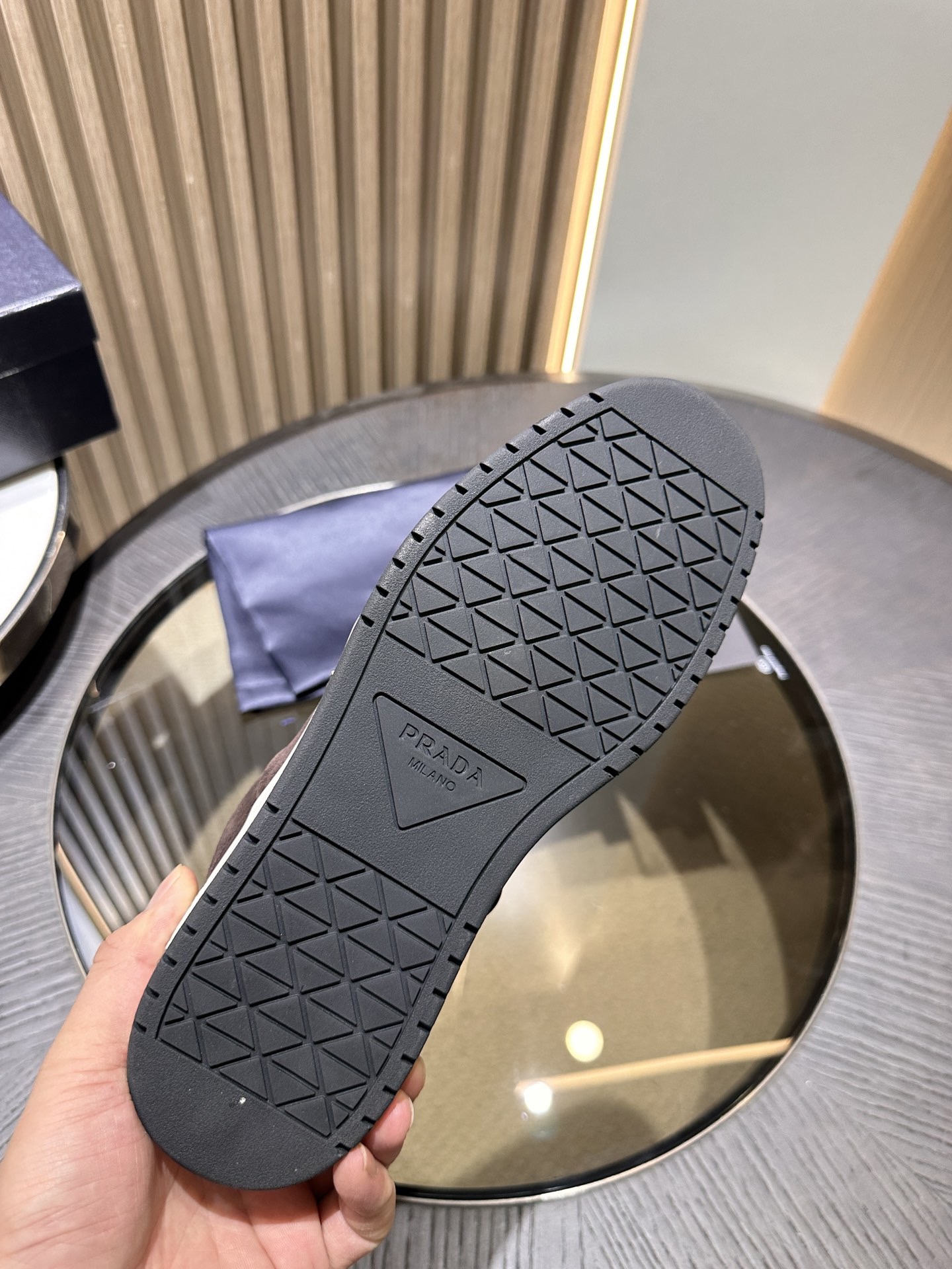 Men P*rada Top Sneaker