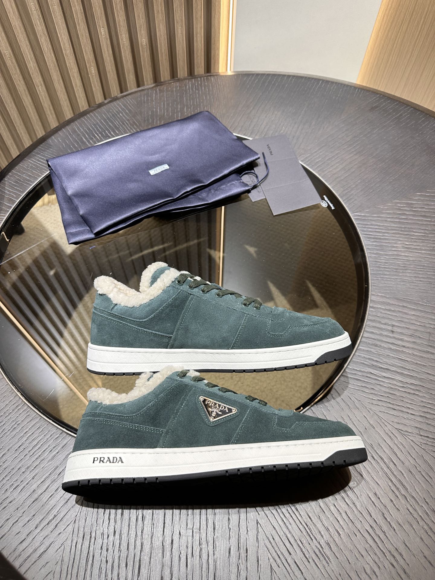 Men P*rada Top Sneaker