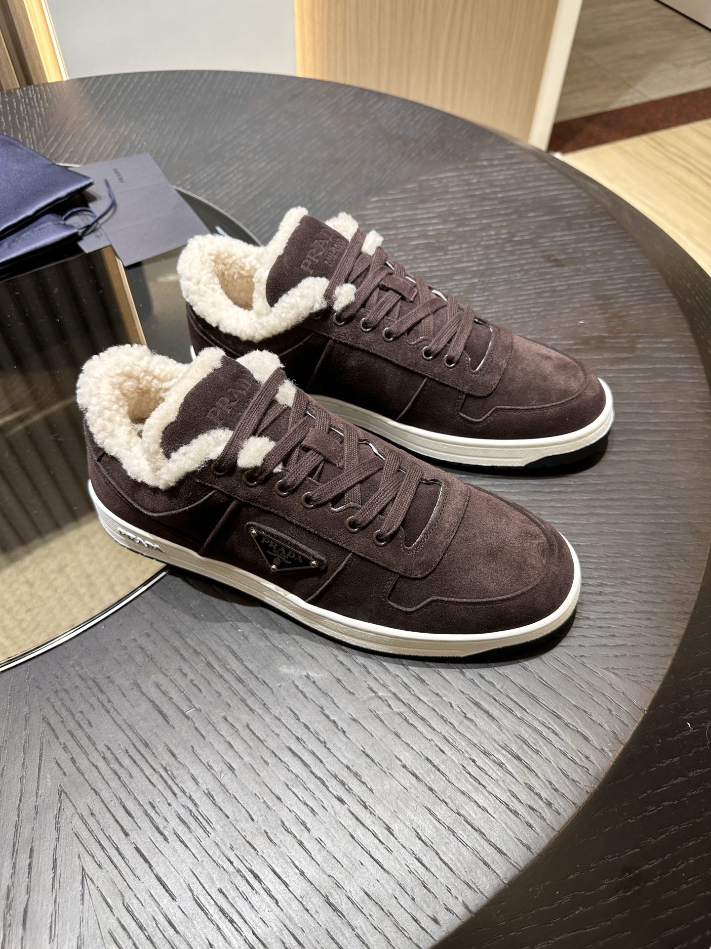 Men P*rada Top Sneaker