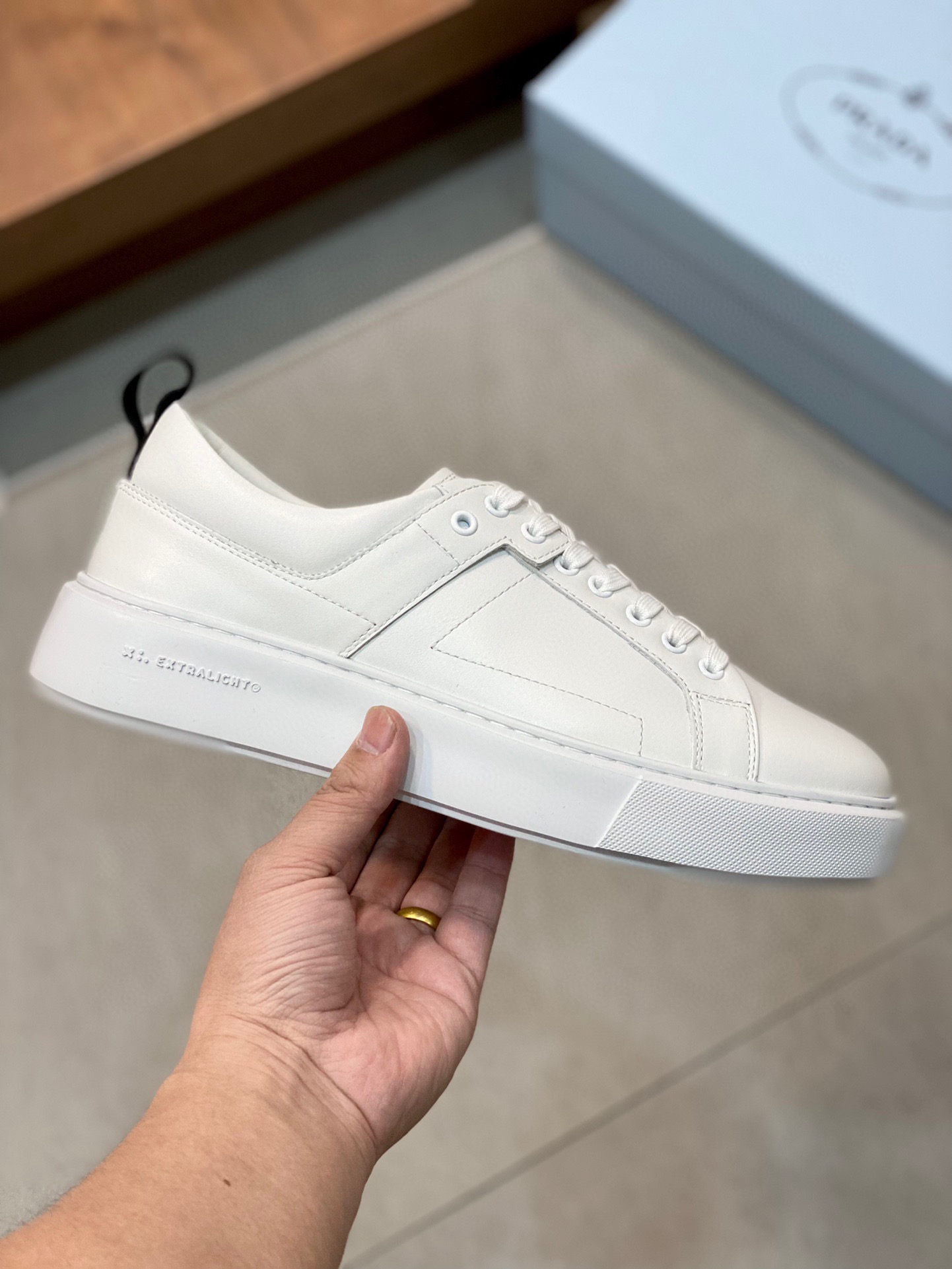 Men P*rada Top Sneaker