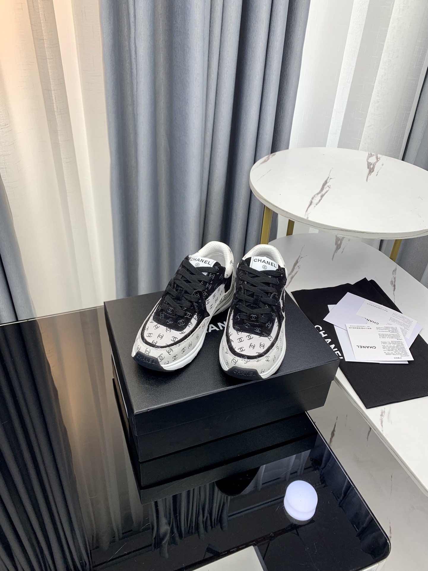 Men Women C*hanel Top Sneaker