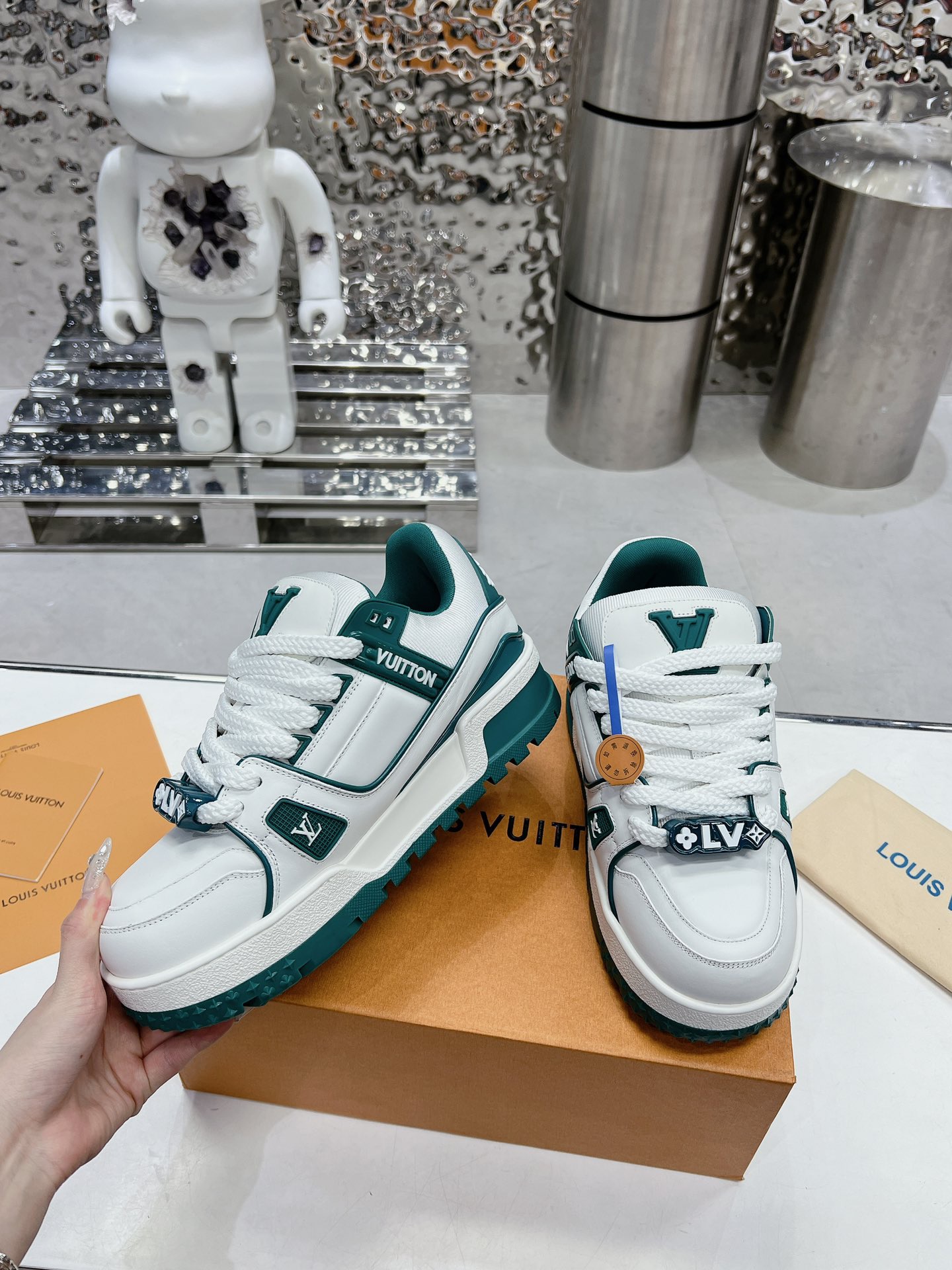 Men Women L*ouis V*uitton Top Sneaker L*V Trainer