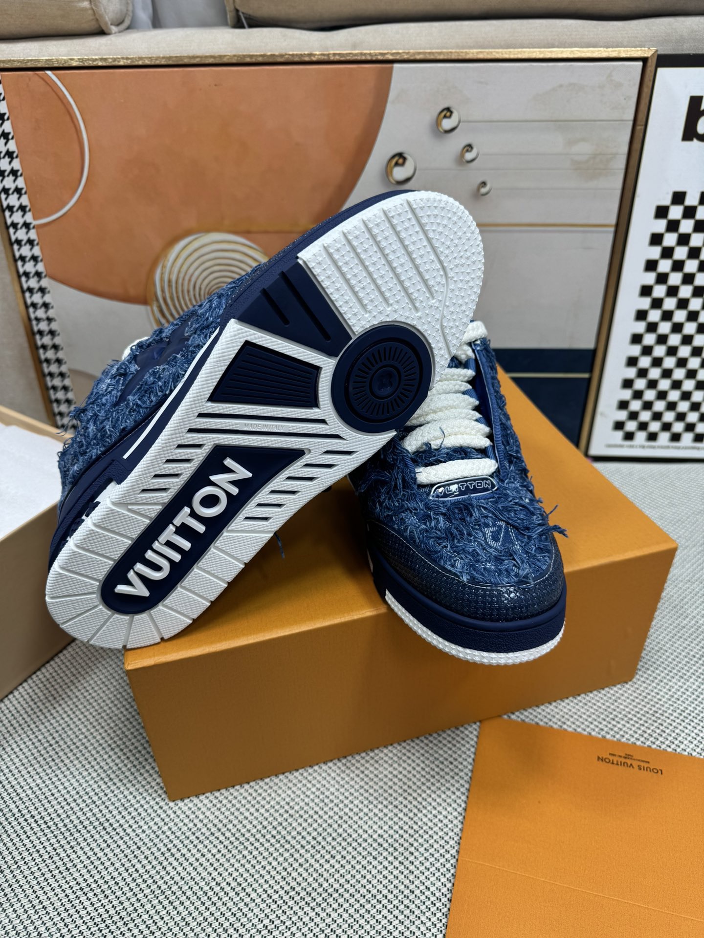 Men Women L*ouis V*uitton Top Sneaker L*V Trainer