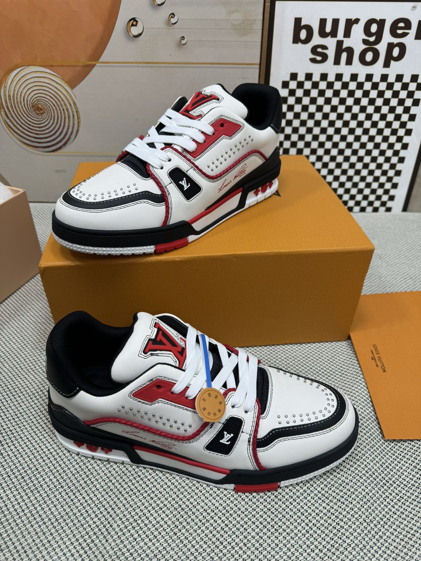 Men Women L*ouis V*uitton Top Sneaker L*V Trainer