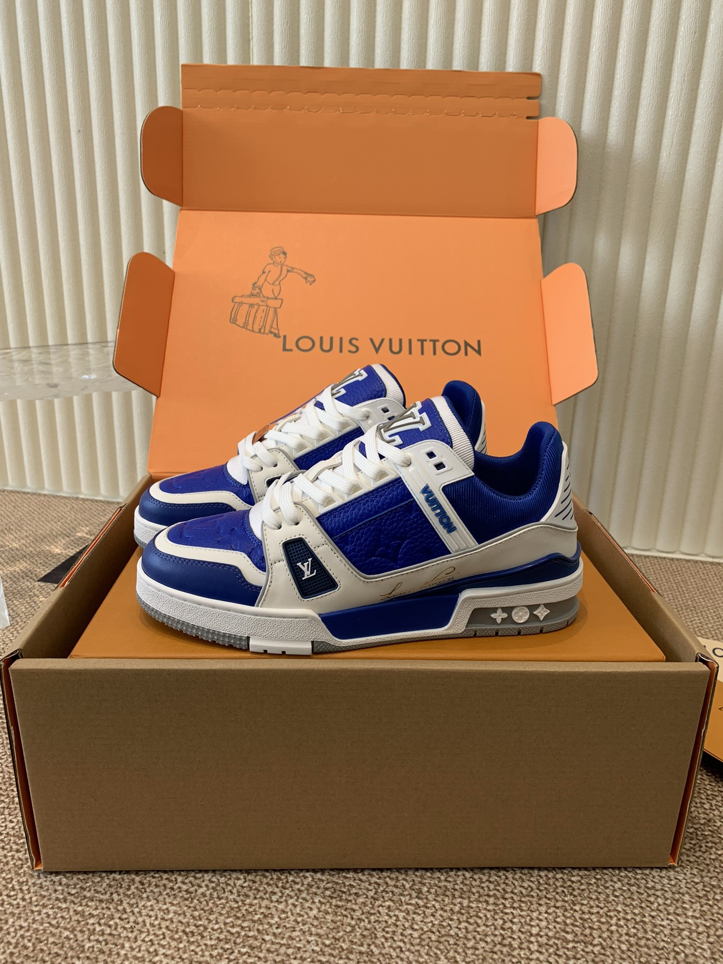 Men Women L*ouis V*uitton Top Sneaker L*V Trainer