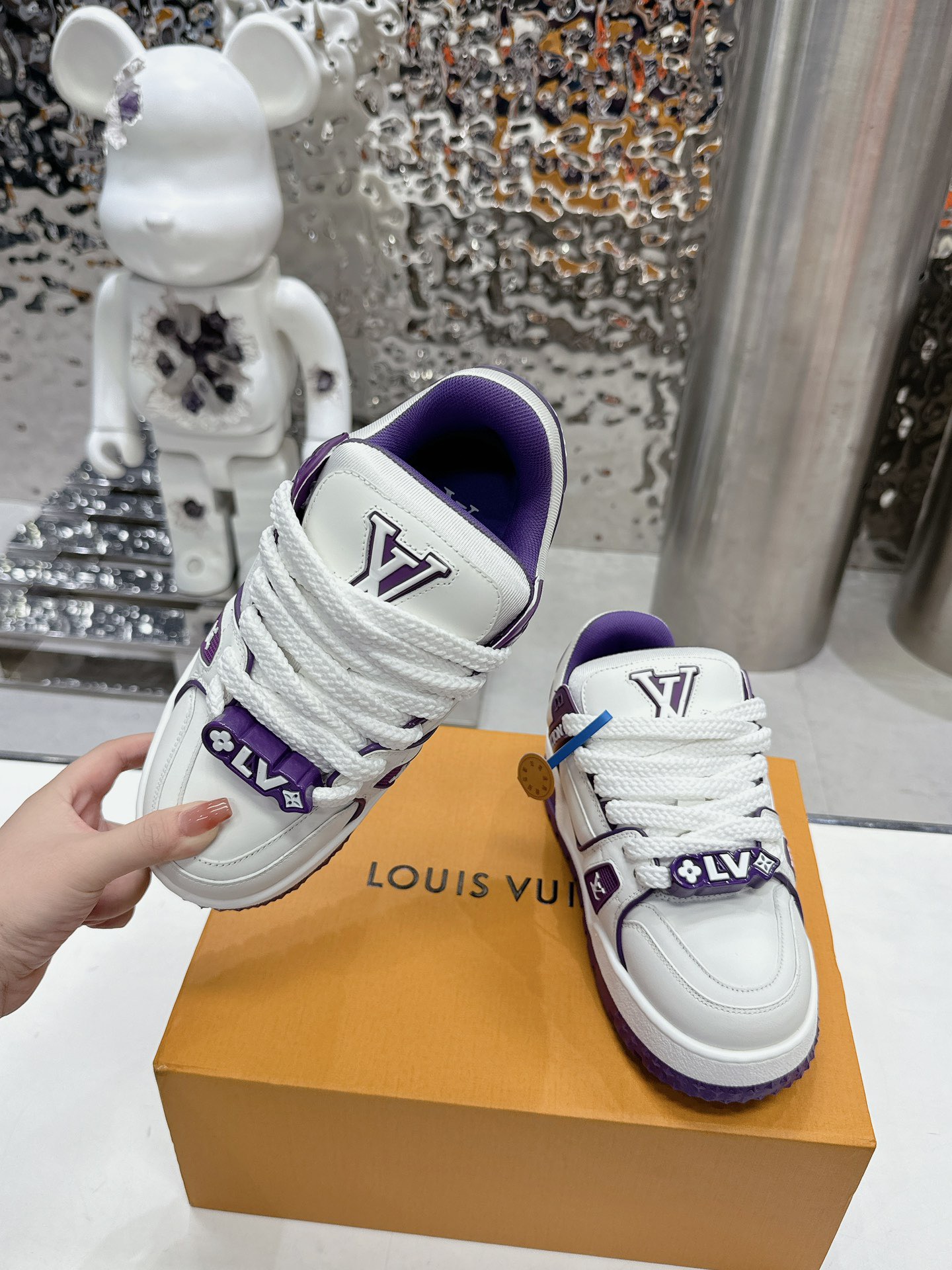 Men Women L*ouis V*uitton Top Sneaker L*V Trainer