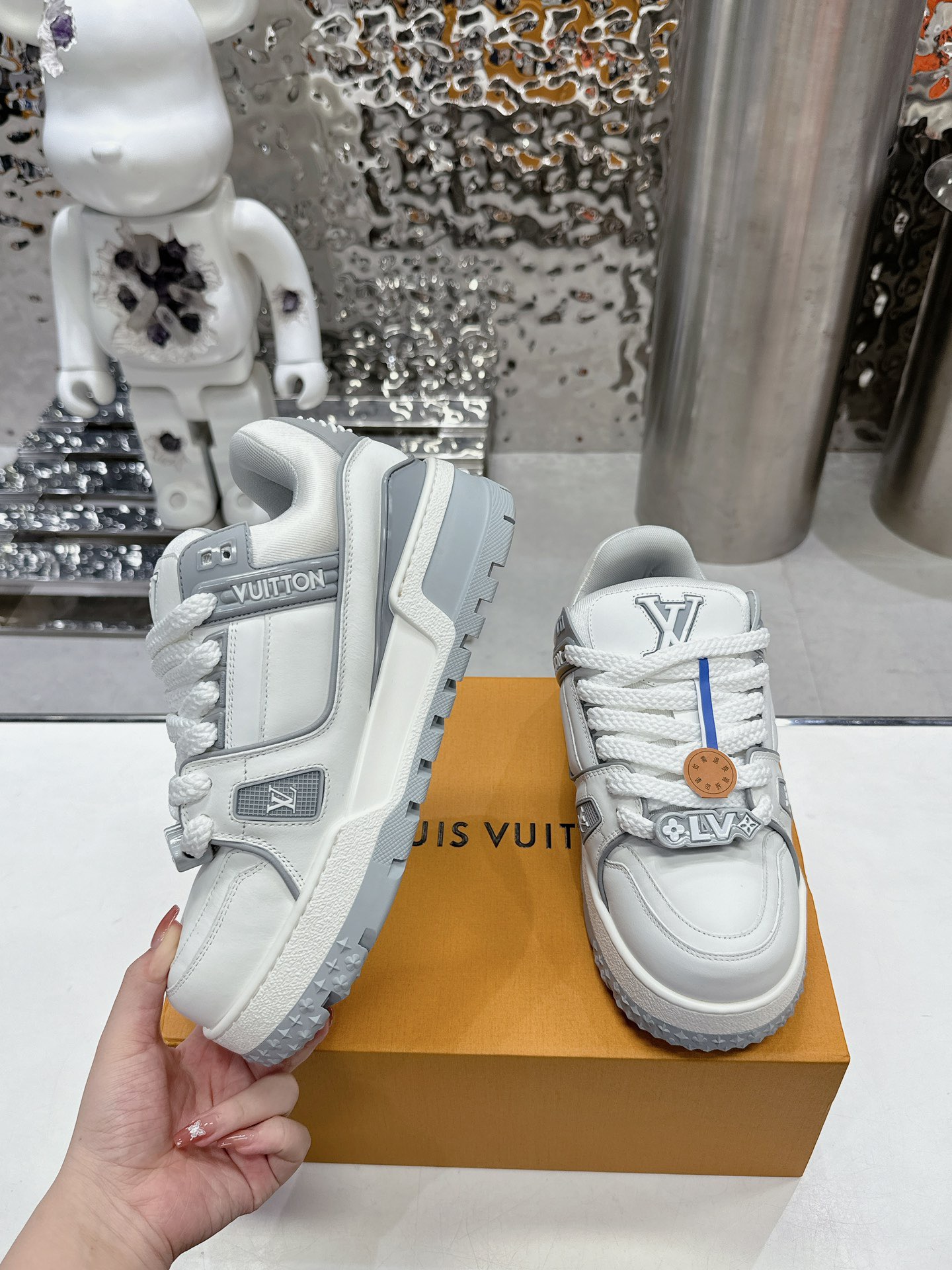 Men Women L*ouis V*uitton Top Sneaker L*V Trainer