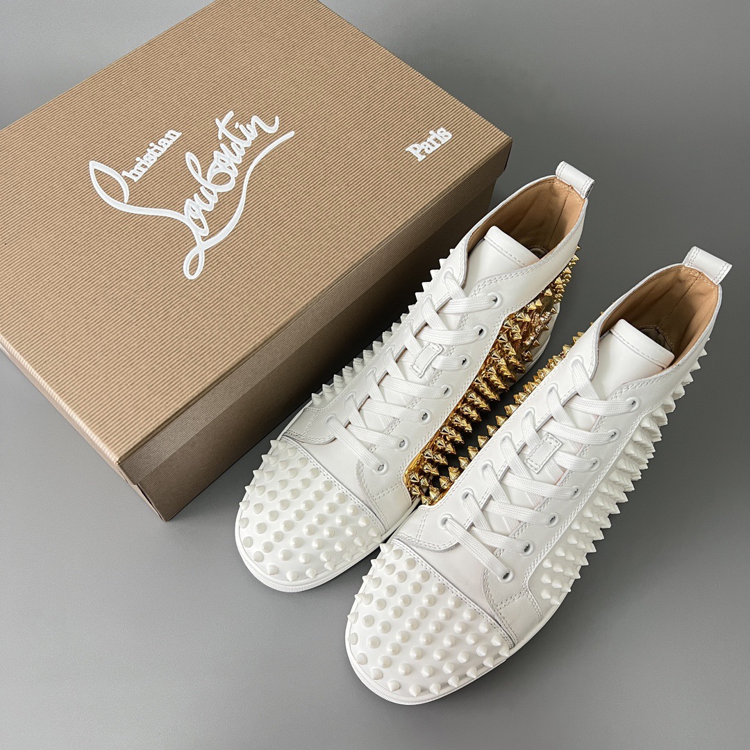 C*hristian ·Louboutin men women TOP sneakers