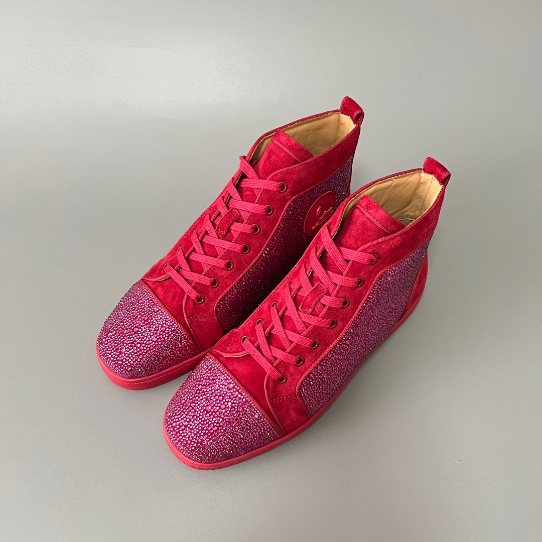 C*hristian ·Louboutin men women TOP sneakers