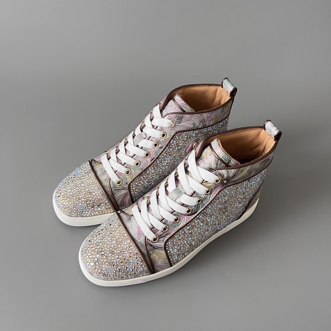 C*hristian ·Louboutin men women TOP sneakers