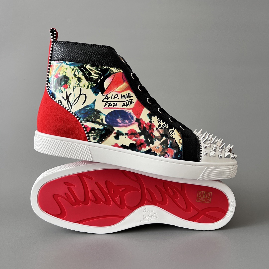 C*hristian ·Louboutin men women TOP sneakers