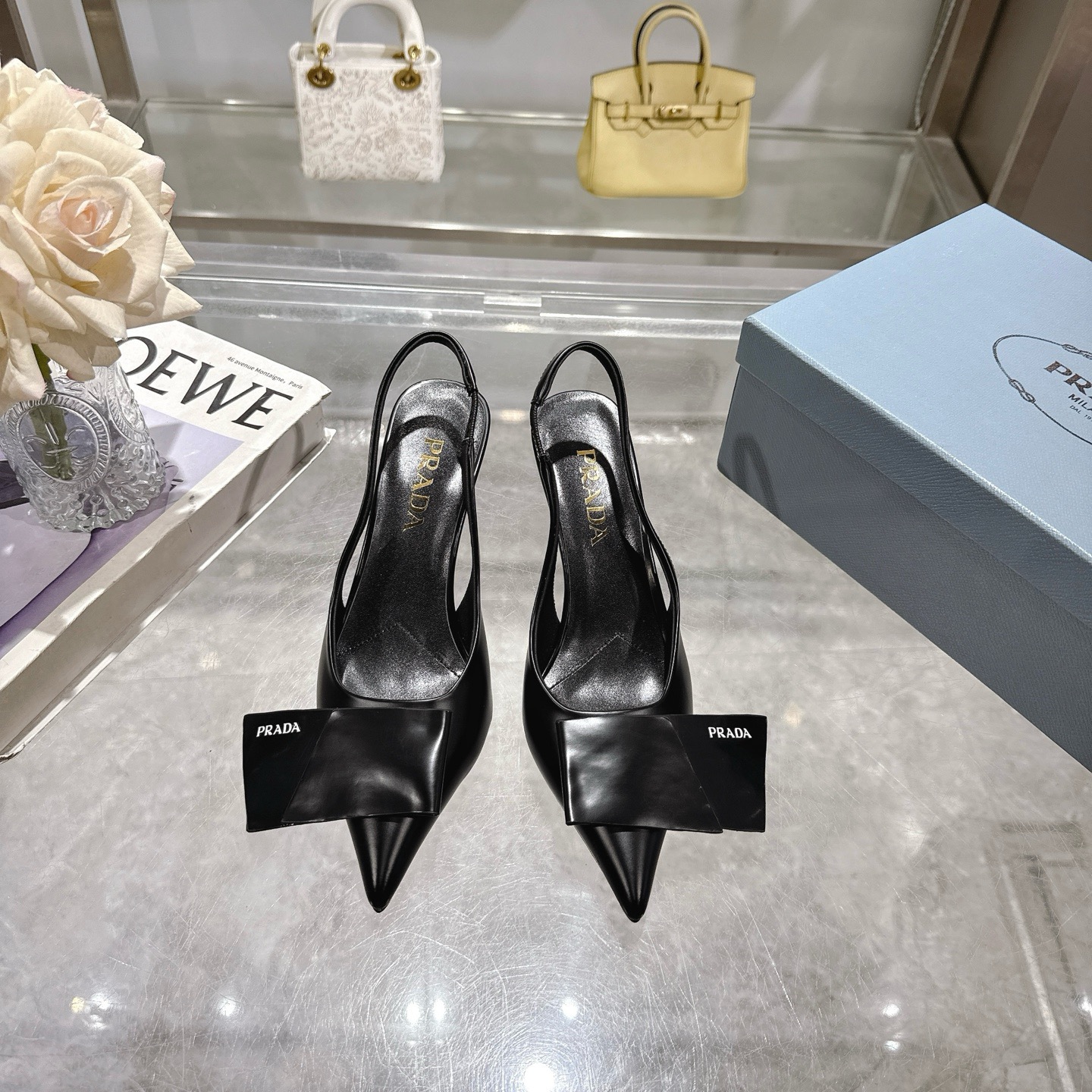 Women P*rada Top Quality Sandals