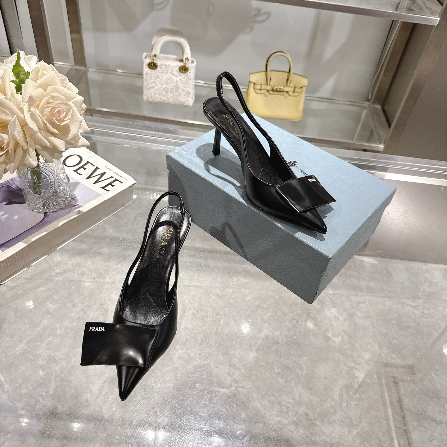 Women P*rada Top Quality Sandals