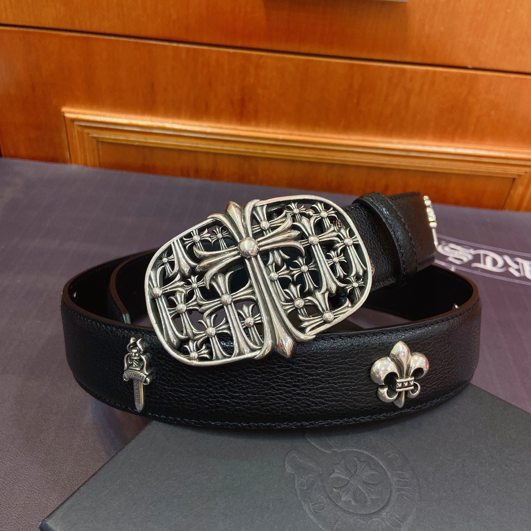 C*hromeH*earts Belts Top Quality 3.8cm