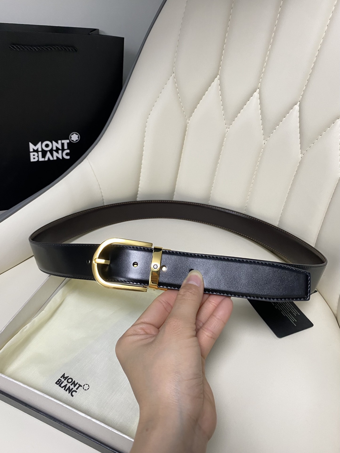 M*ontblanc Belts Top Quality