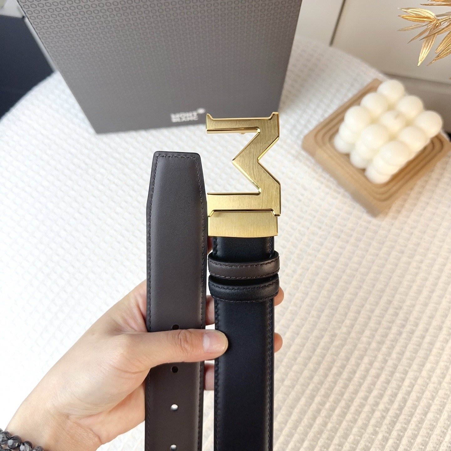 M*ontblanc Belts Top Quality