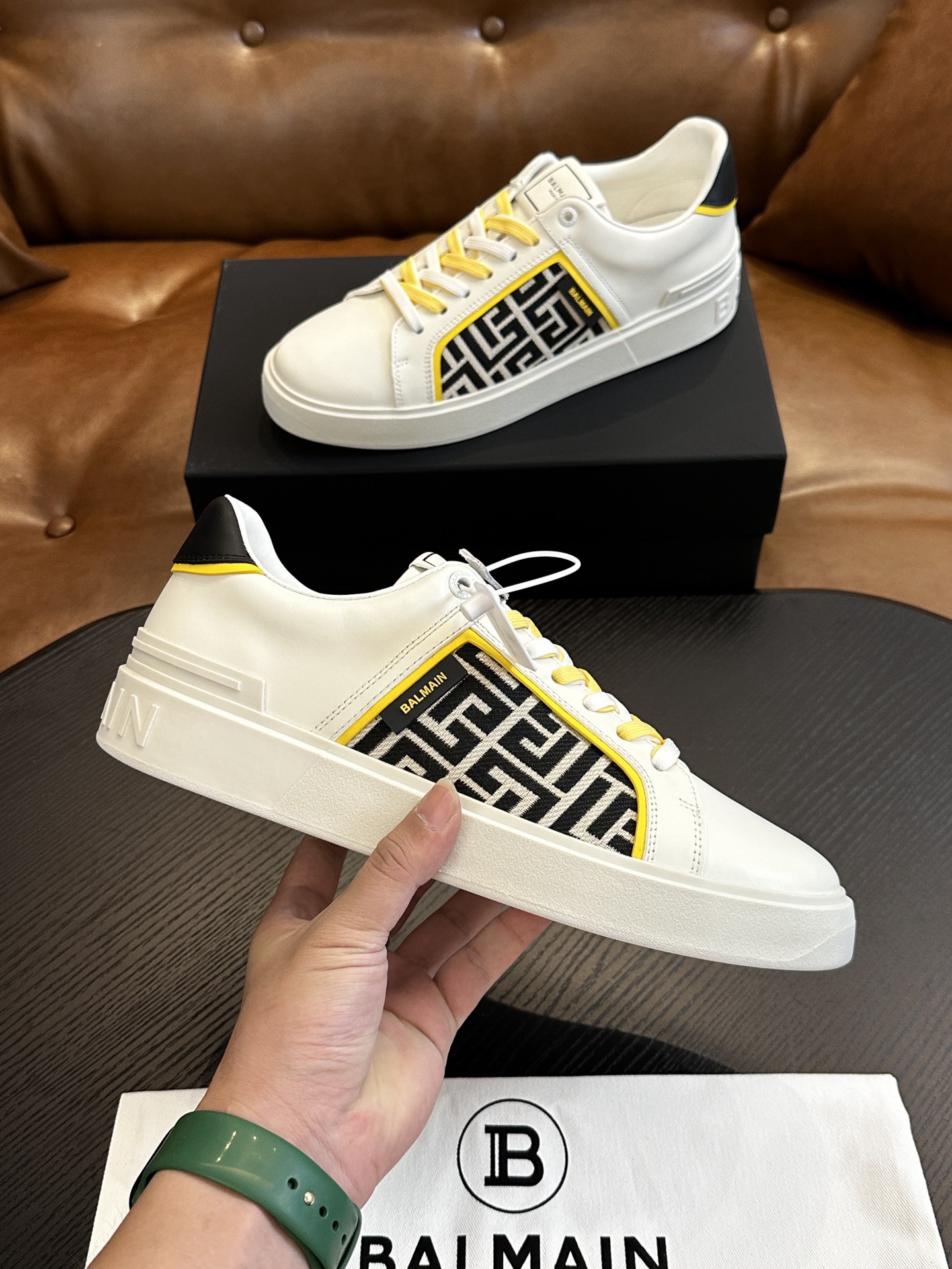 Women Men Top Quality B*almain shoes