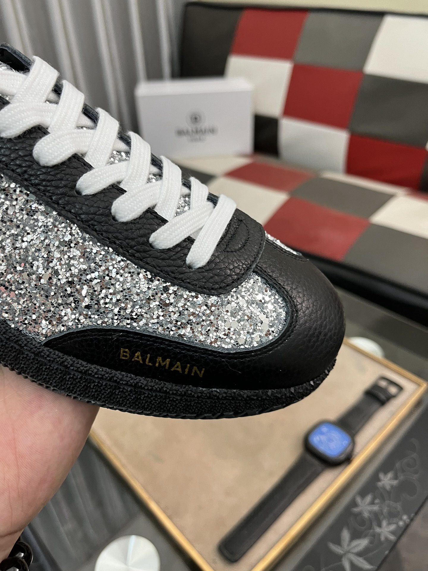 Women Men Top Quality B*almain shoes