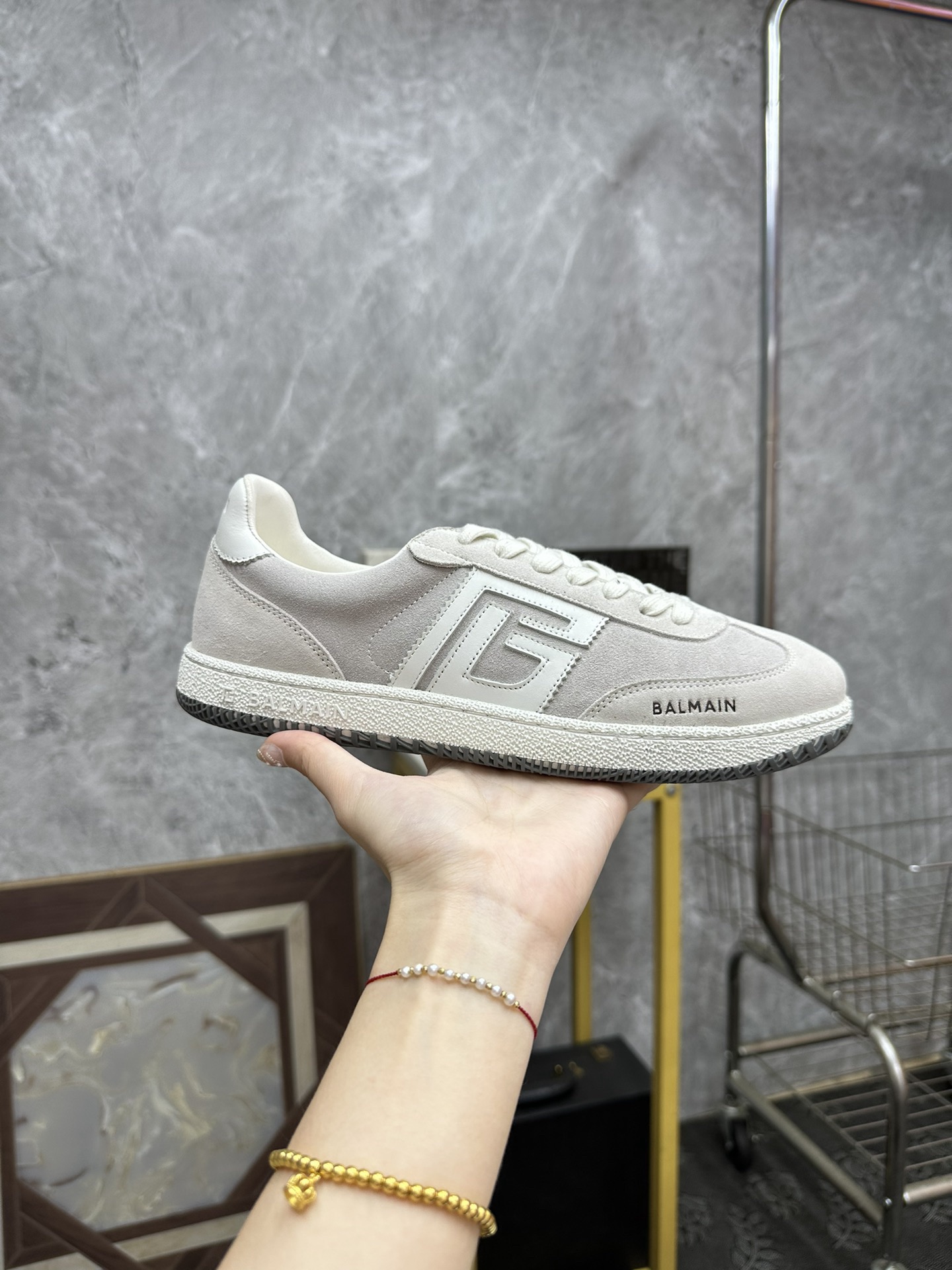 Women Men Top Quality B*almain shoes