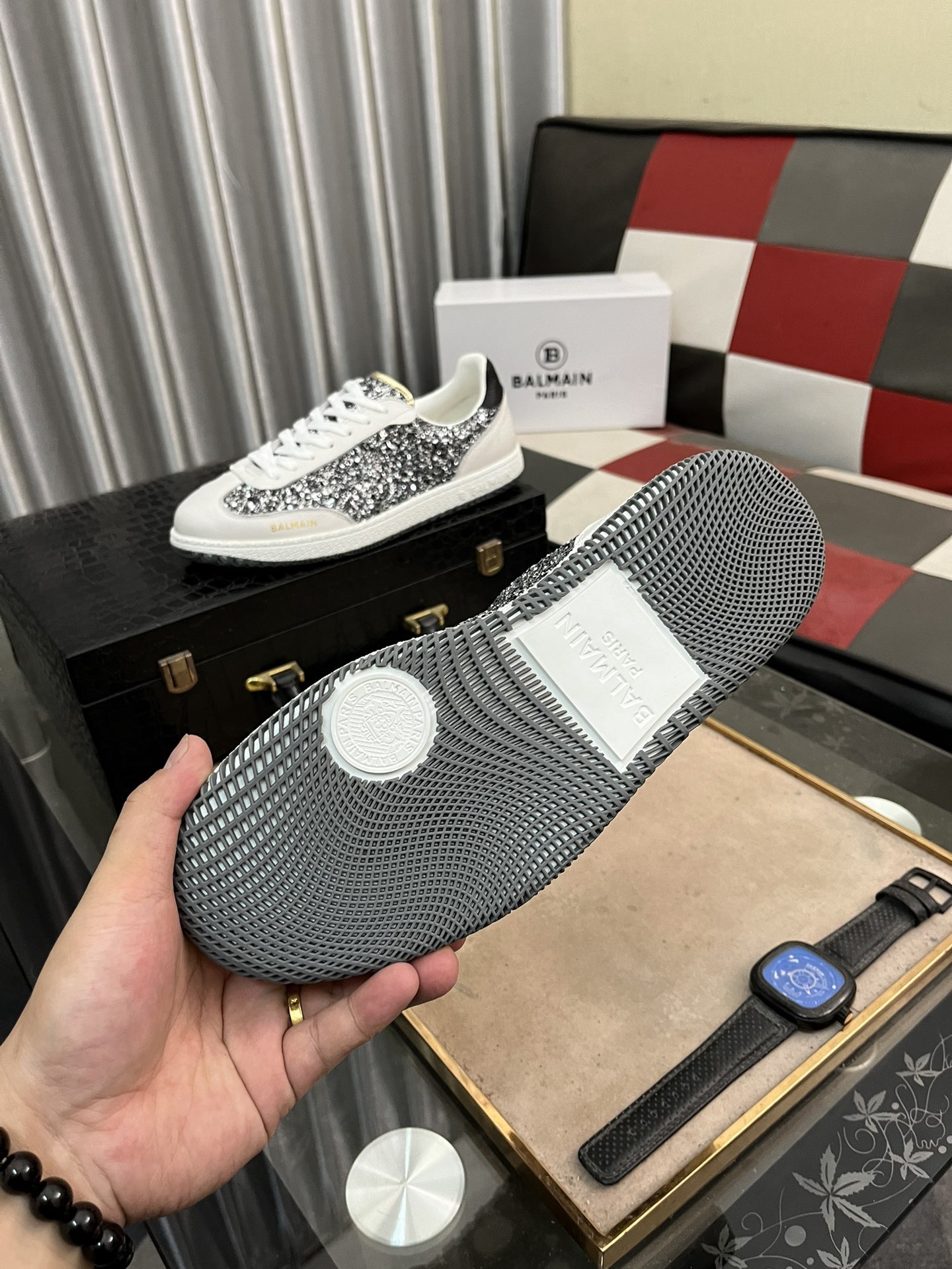 Women Men Top Quality B*almain shoes