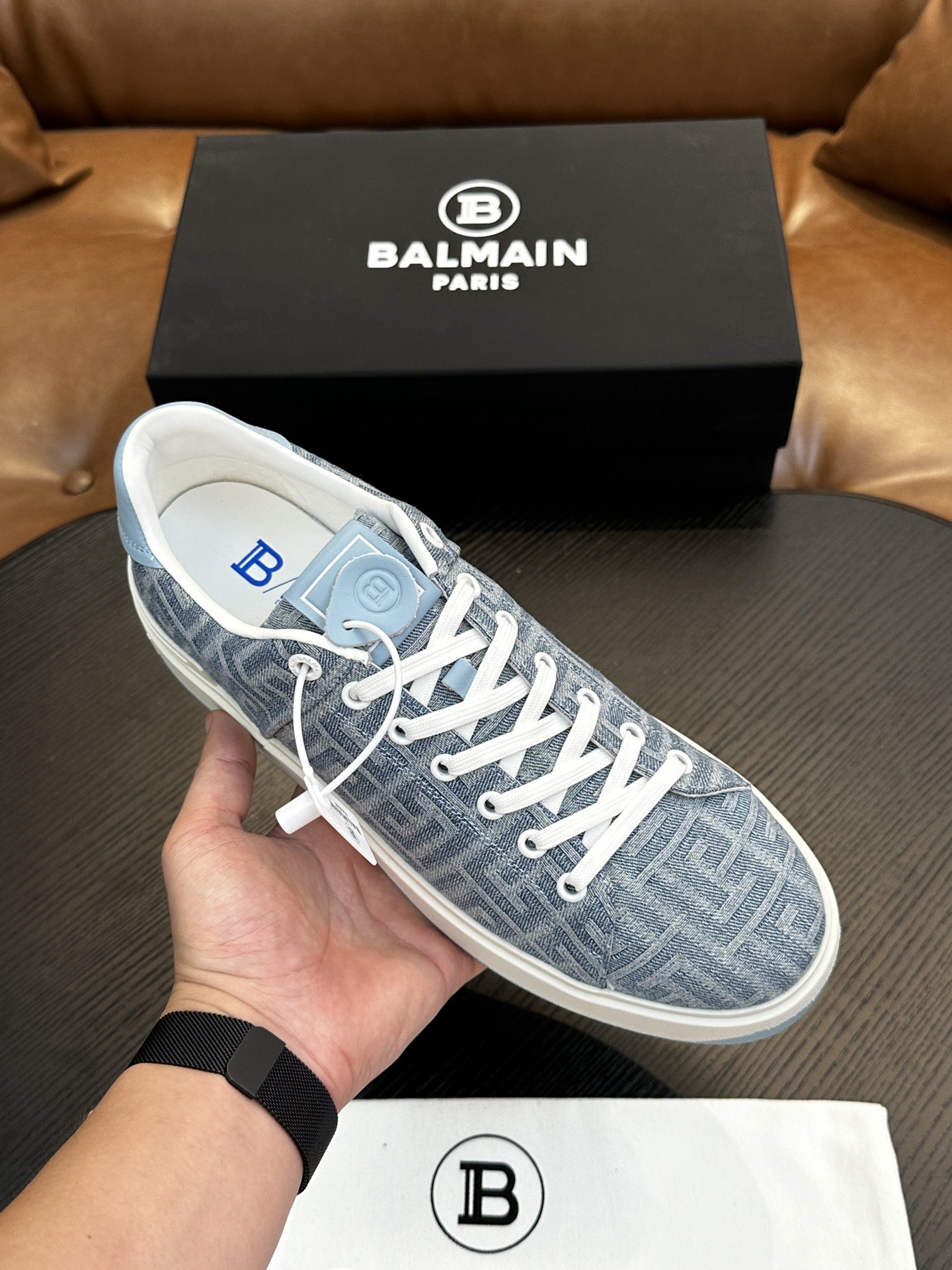 Women Men Top Quality B*almain shoes