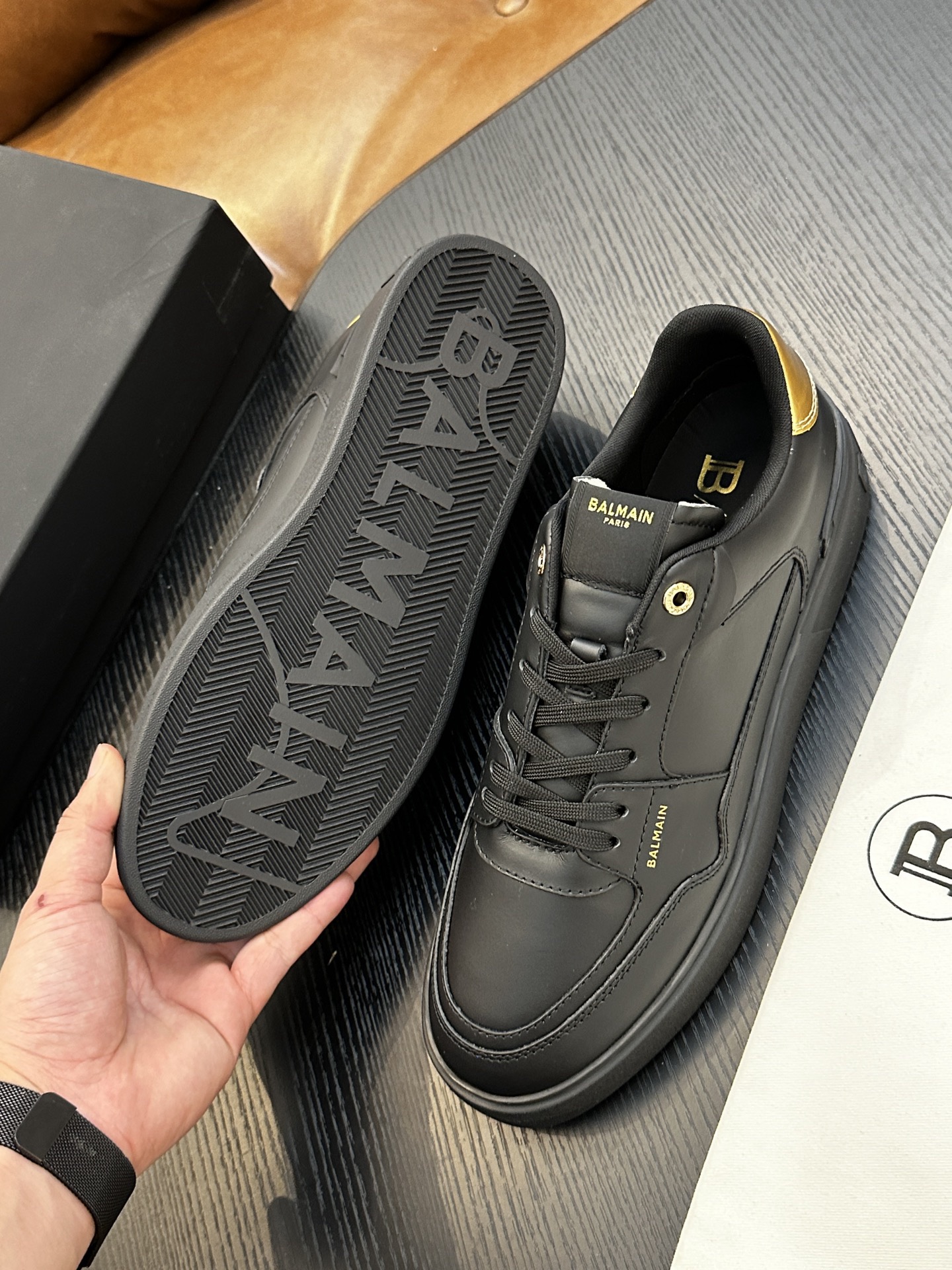 Women Men Top Quality B*almain shoes