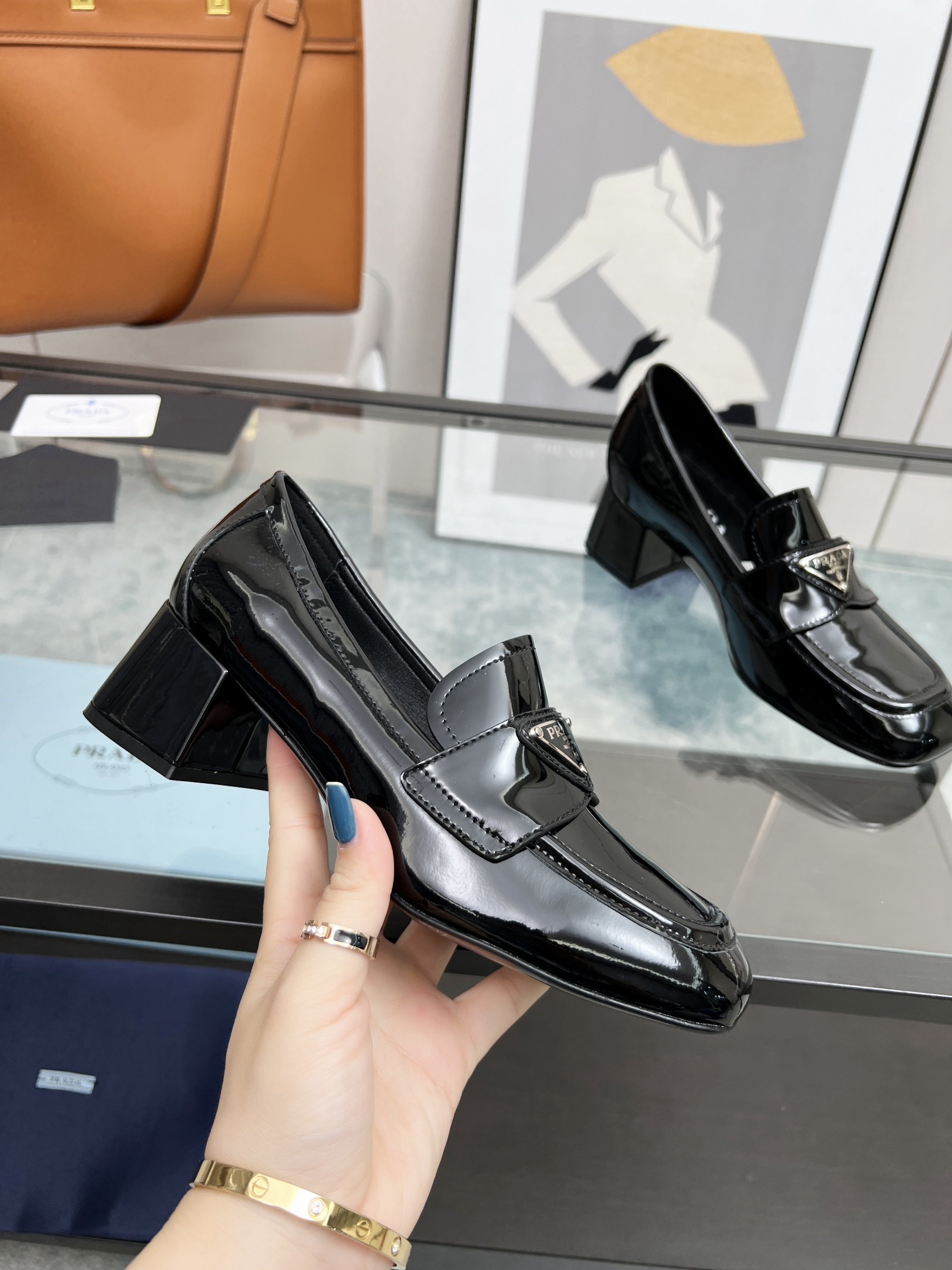 Women Men Top Quality P*rada shoes 5.5cm