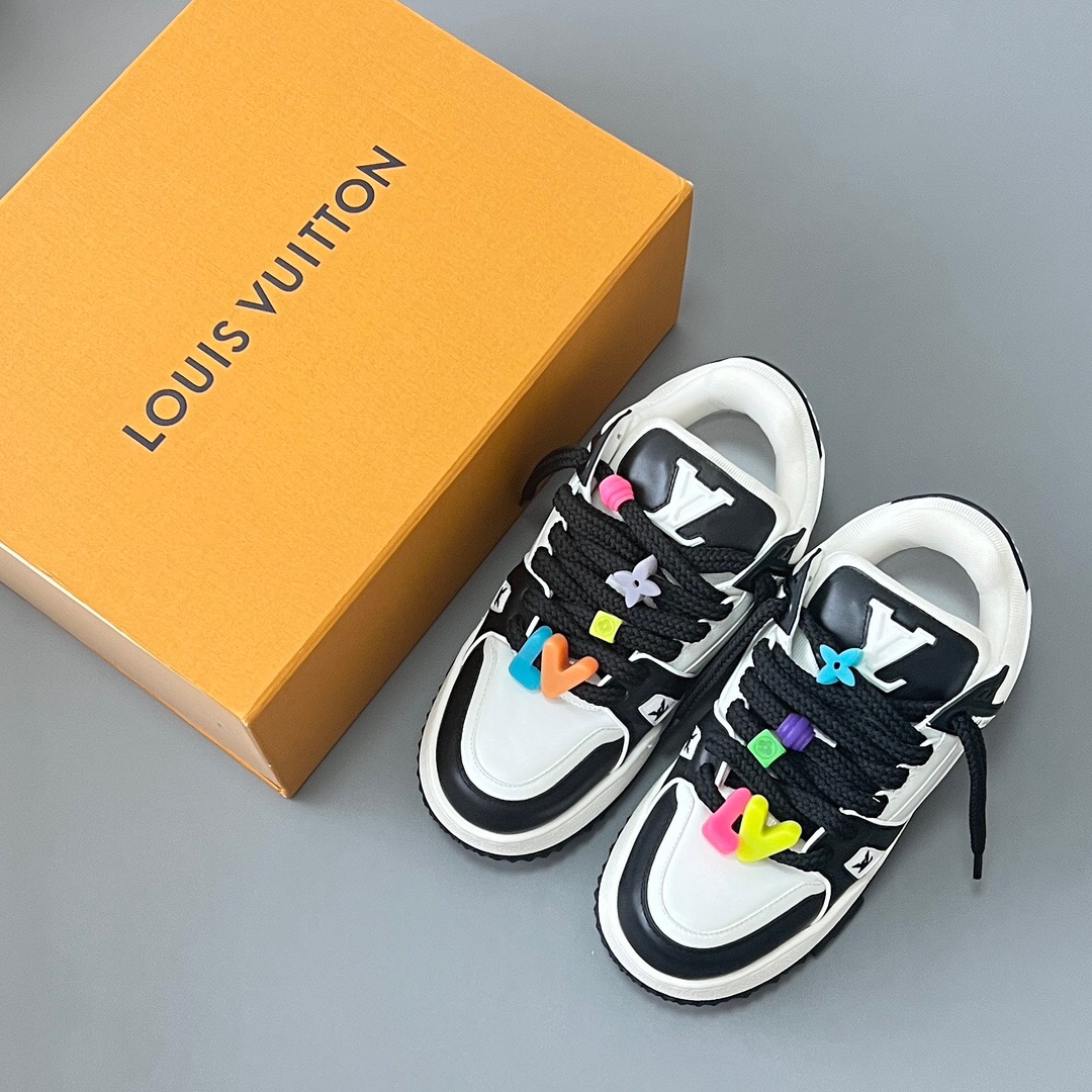 Men Women L*ouis V*uitton Top Sneaker L*V Trainer size 35-46