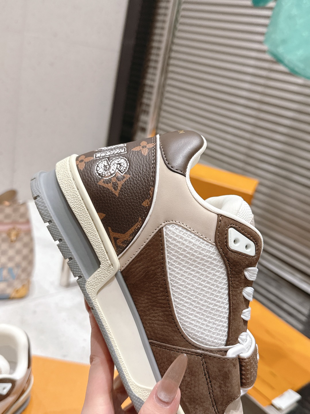 Men Women L*ouis V*uitton Top Sneaker L*V Trainer size 35-46