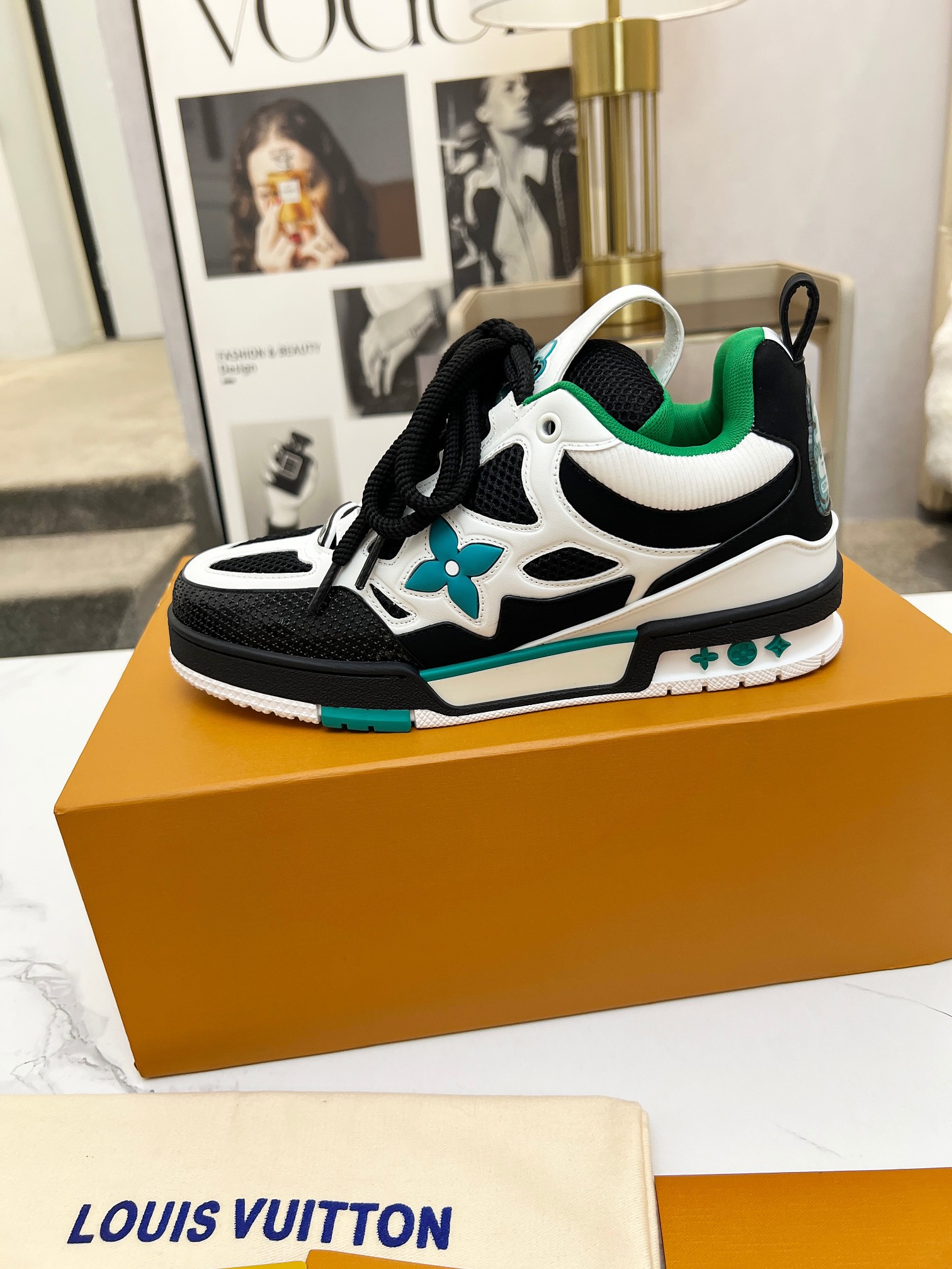 Men Women L*ouis V*uitton Top Sneaker L*V Trainer size 35-46