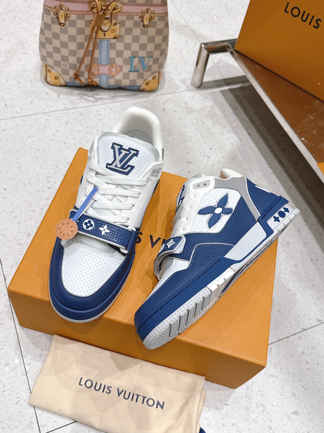 Men Women L*ouis V*uitton Top Sneaker L*V Trainer size 35-46