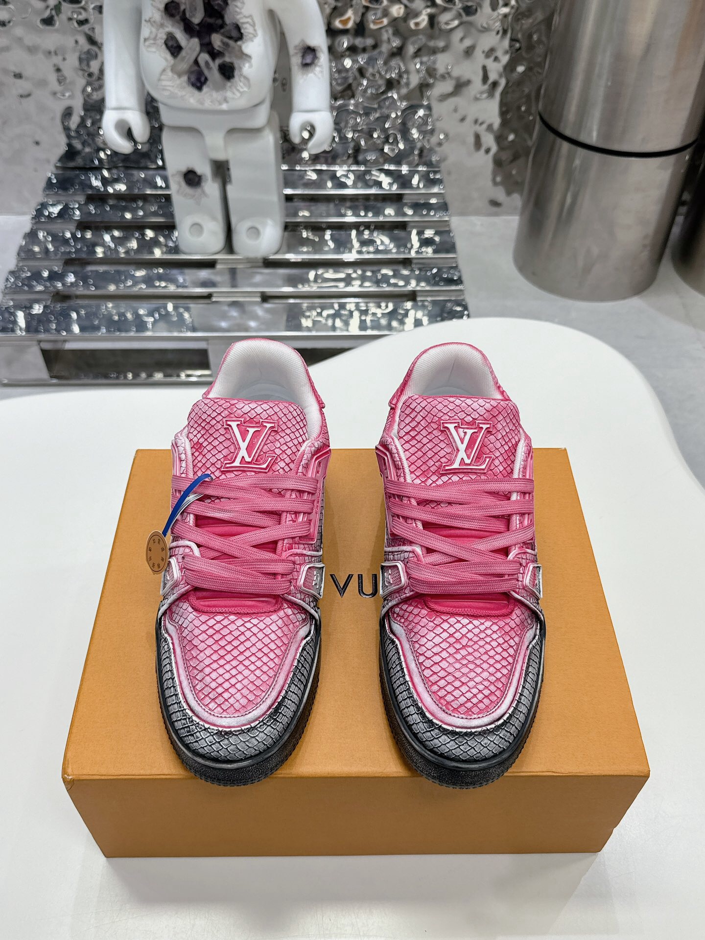 Men Women L*ouis V*uitton Top Sneaker L*V Trainer size 35-46