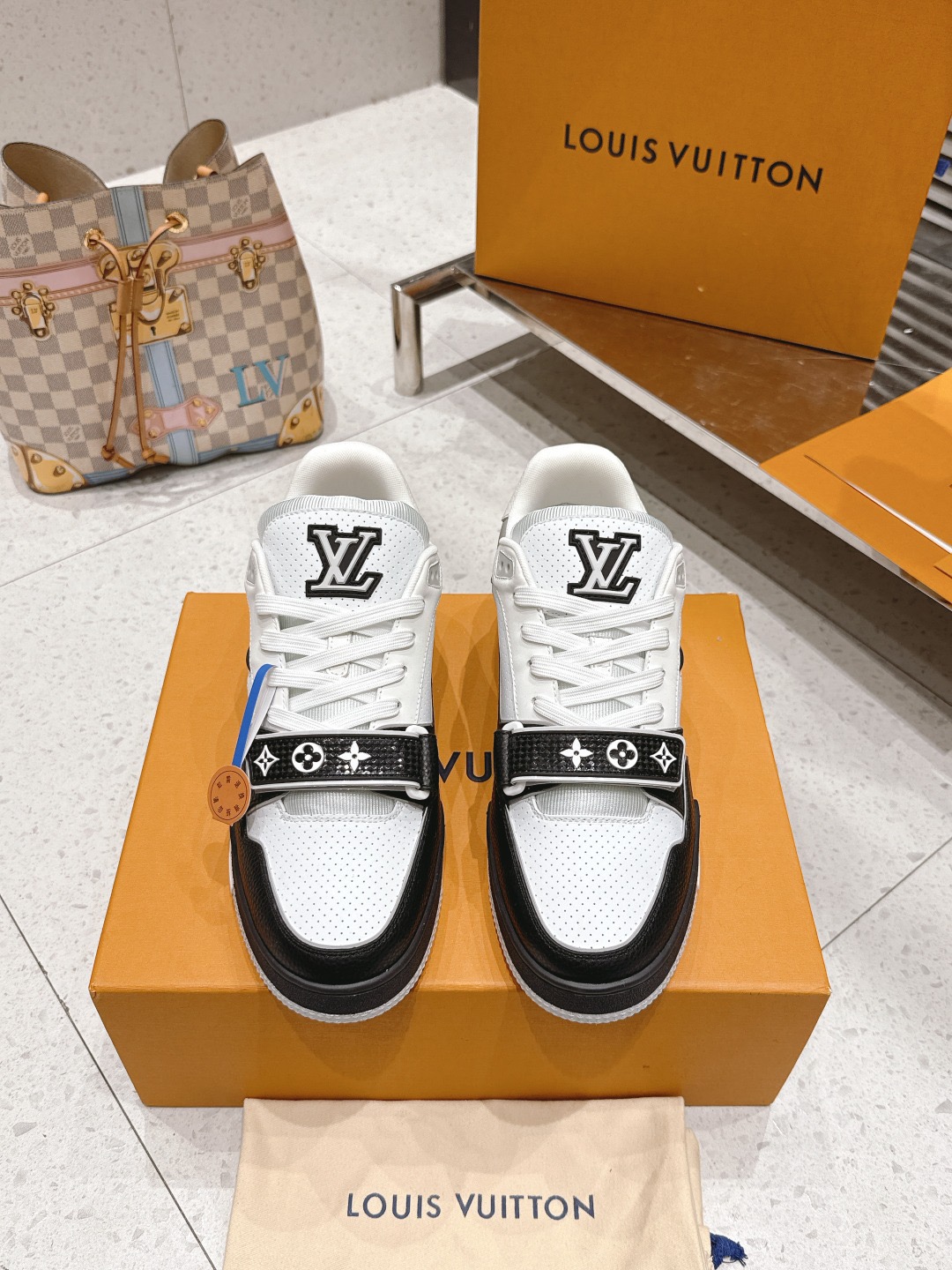 Men Women L*ouis V*uitton Top Sneaker L*V Trainer size 35-46