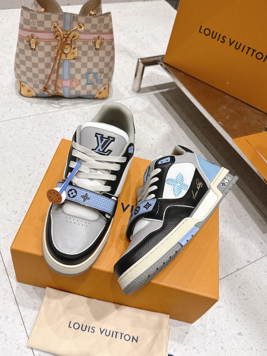 Men Women L*ouis V*uitton Top Sneaker L*V Trainer size 35-46