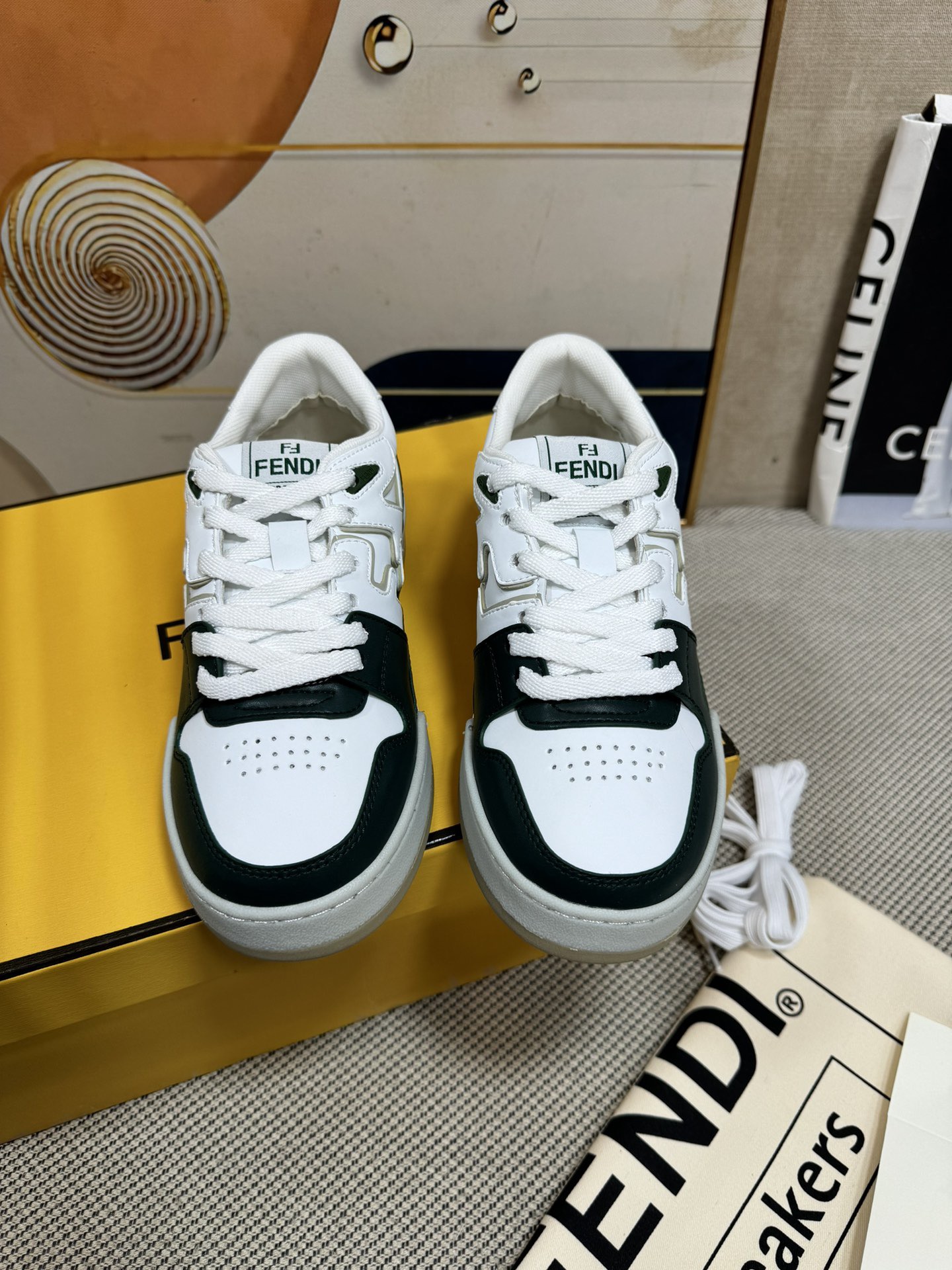 Men Women F*endi Top Sneakers size 35-46