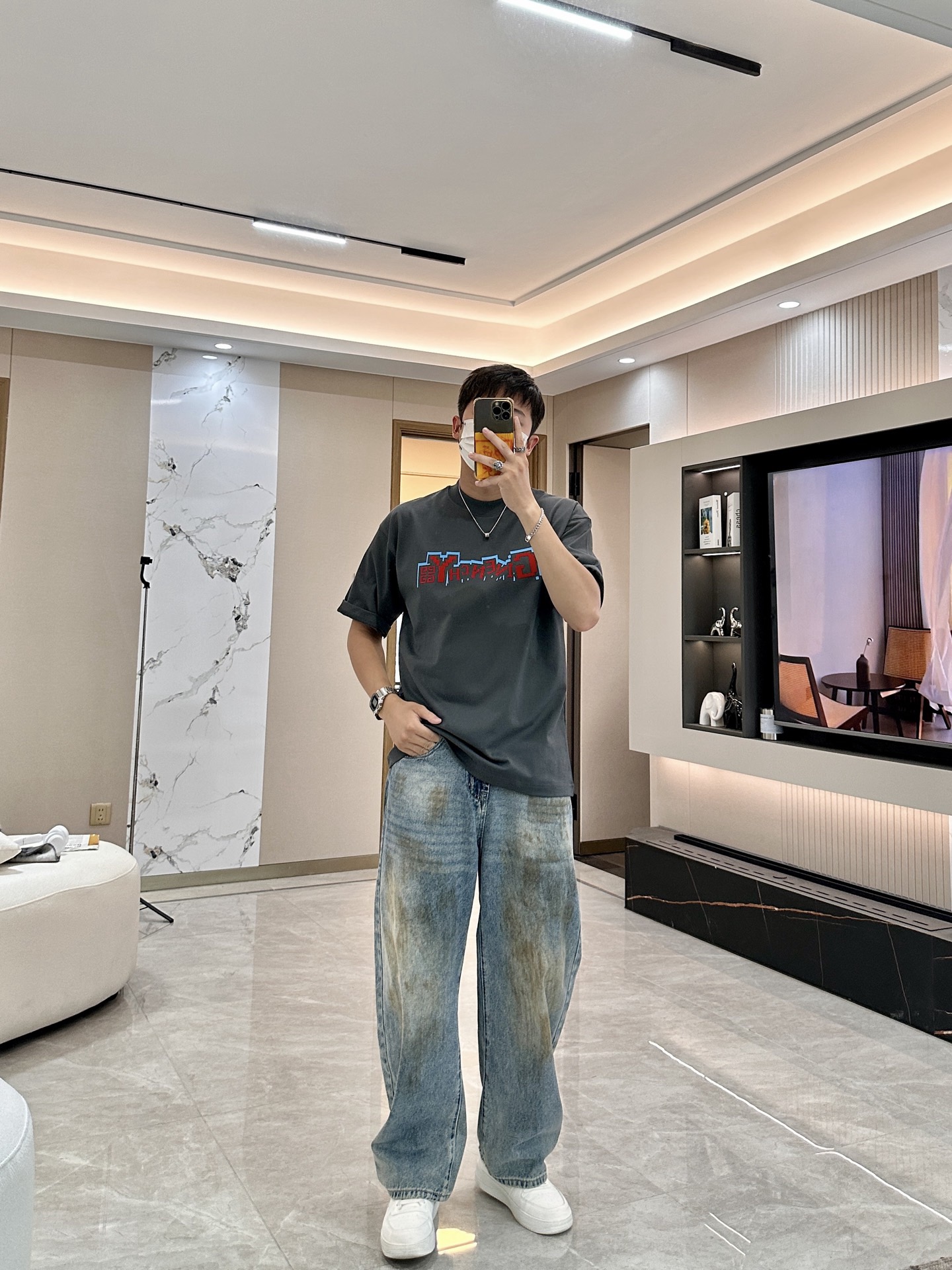 Men Women T-Shirt Top Quality 1:1