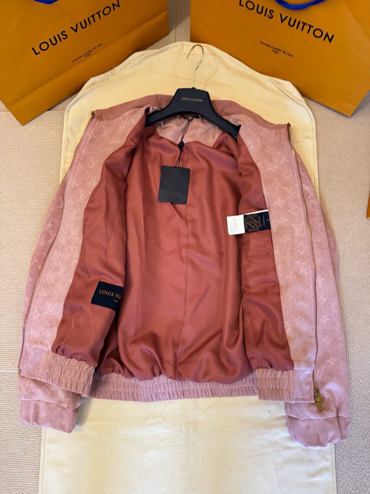 L*V Louis Vuitt*on Top Quality 1:1 Jacket