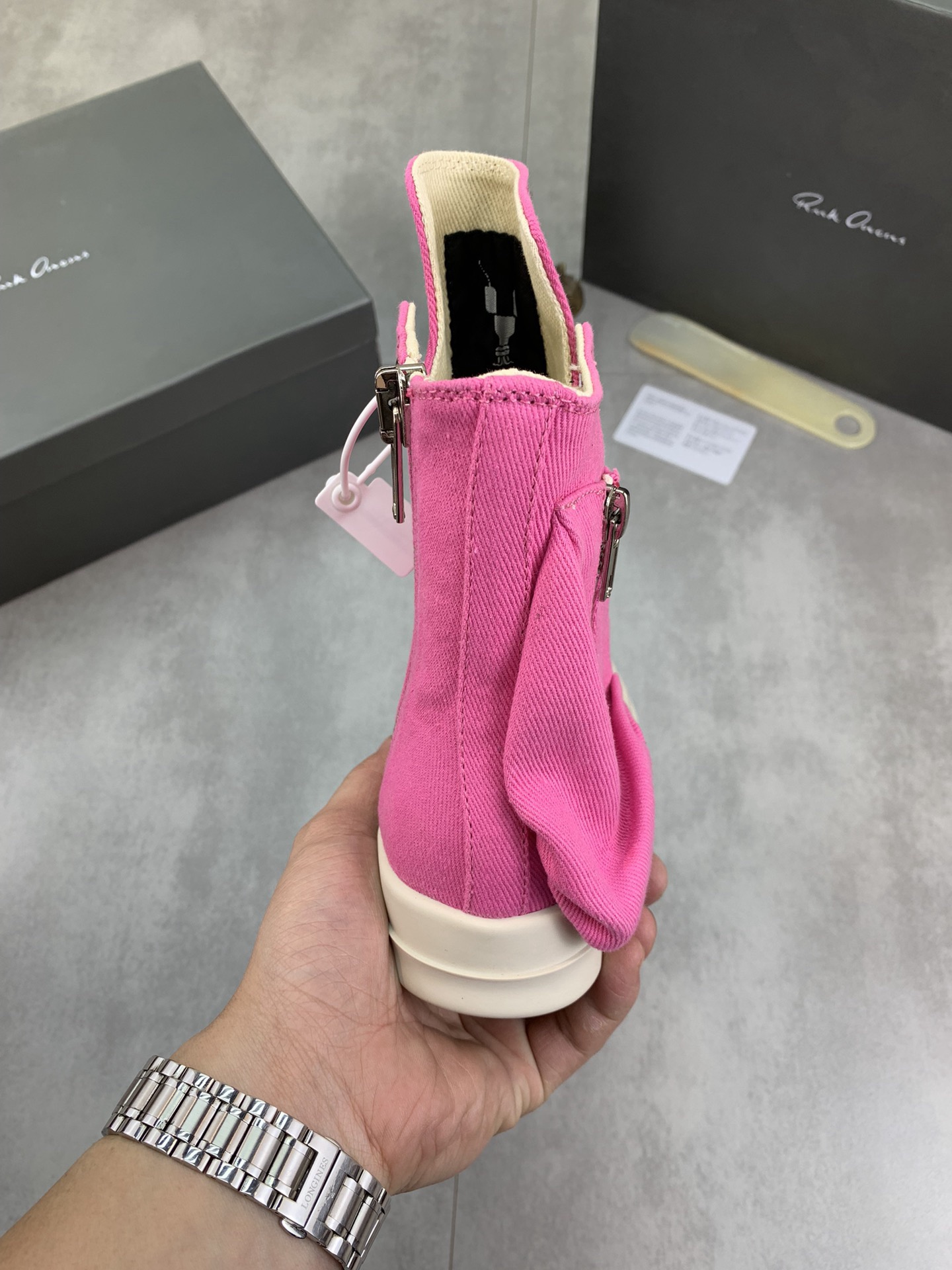 Men Women R*ICK OWENS Top SNEAKERS