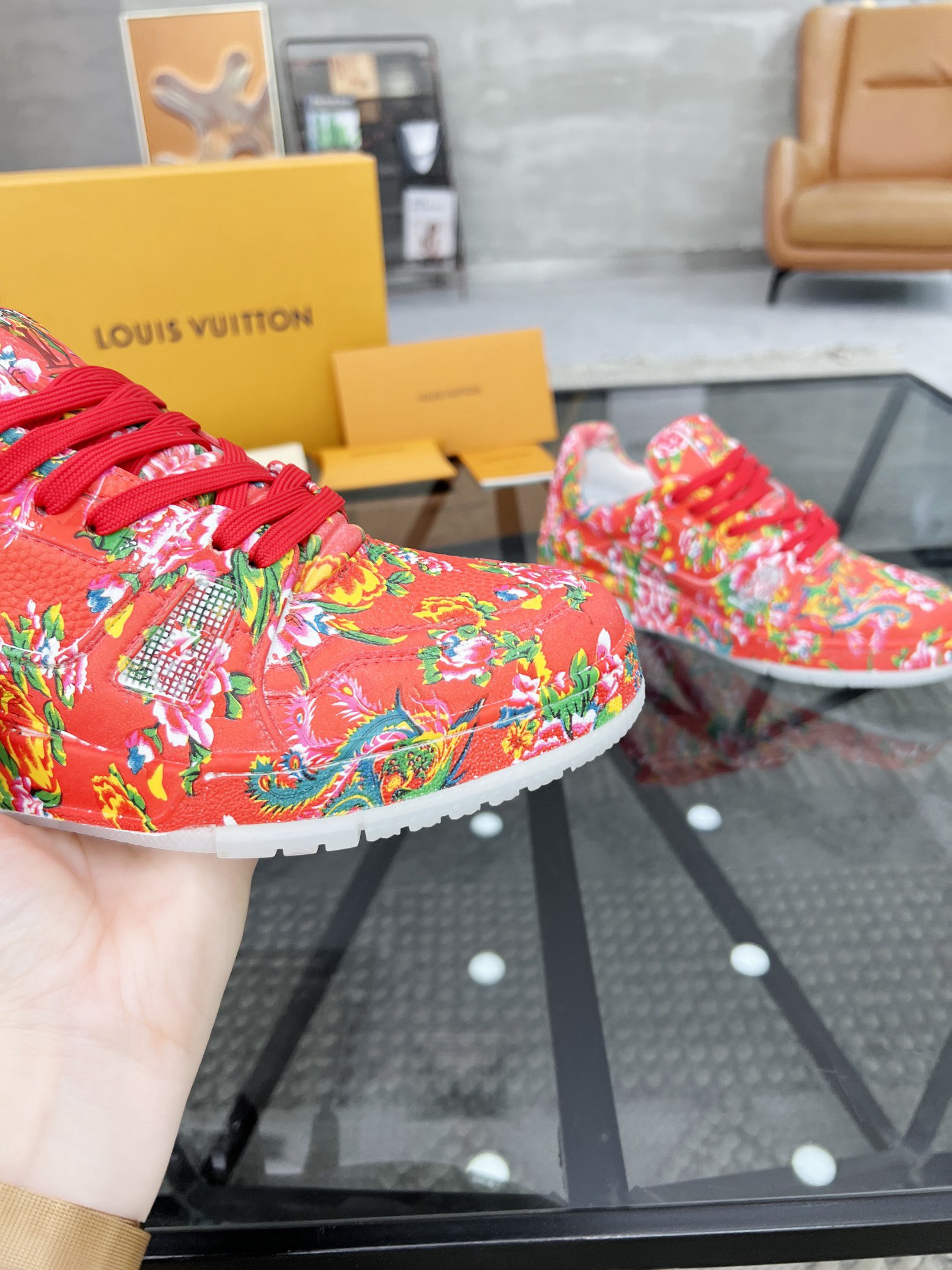 Men L*ouis V*uitton Top Sneaker L*V Shoes