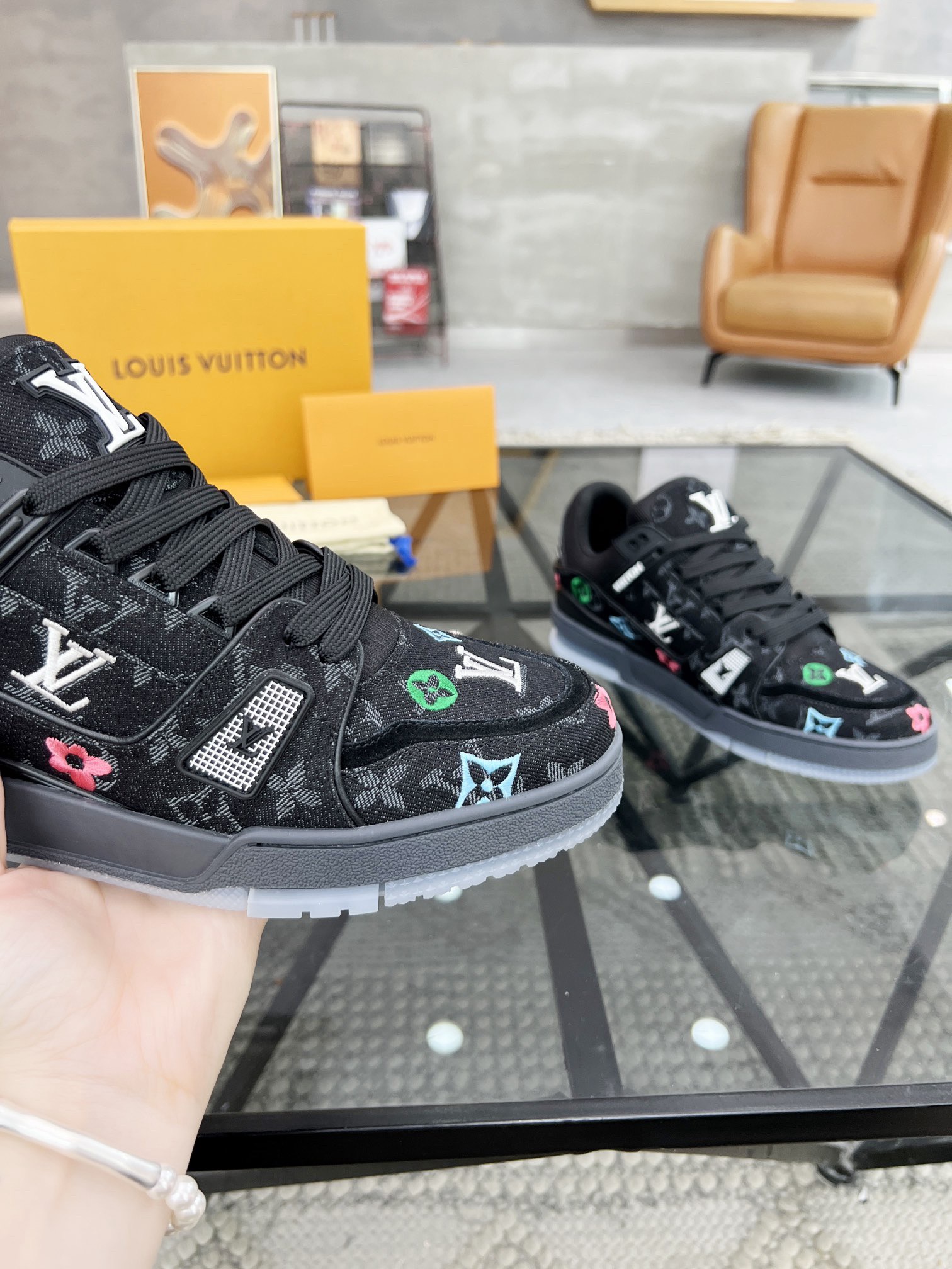 Men L*ouis V*uitton Top Sneaker L*V Shoes