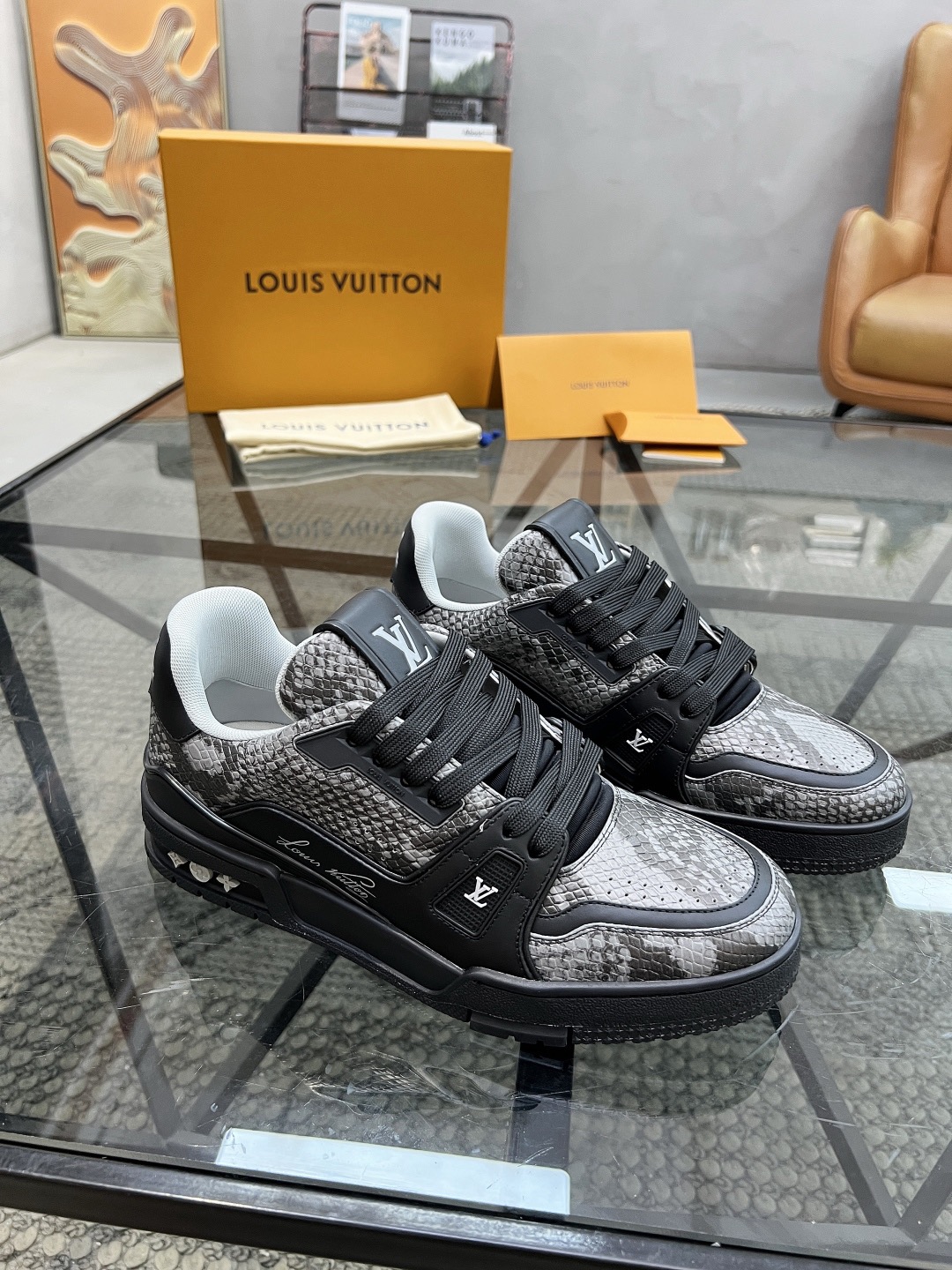 Men L*ouis V*uitton Top Sneaker L*V Shoes