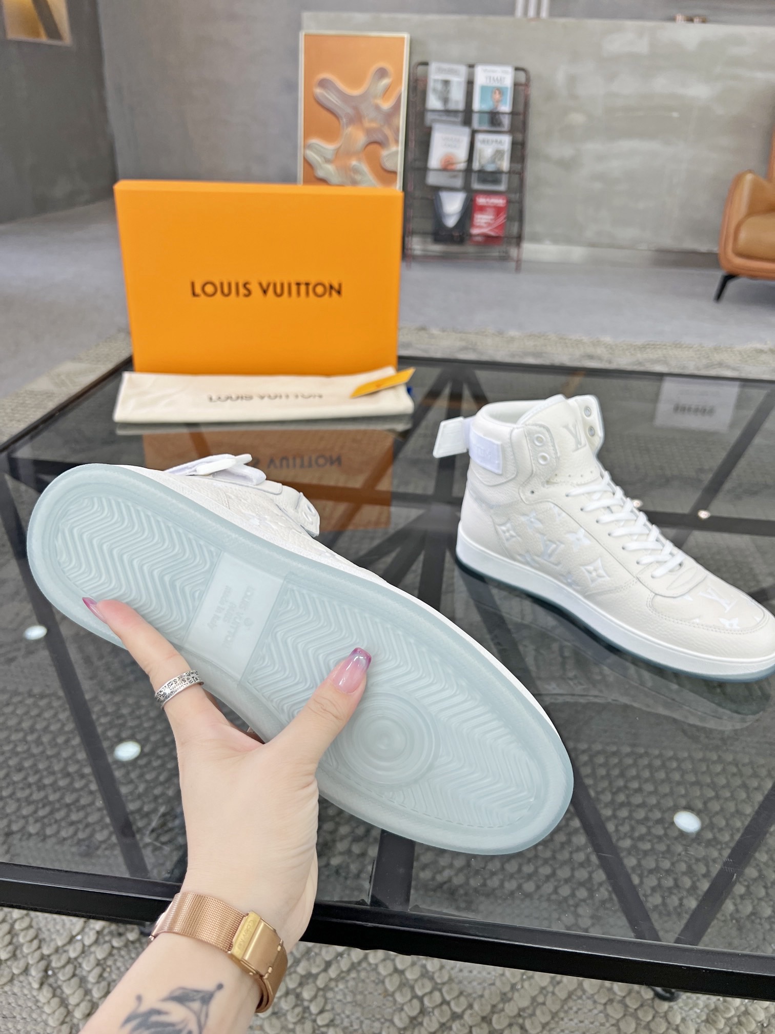 Men L*ouis V*uitton Top Sneaker L*V Shoes