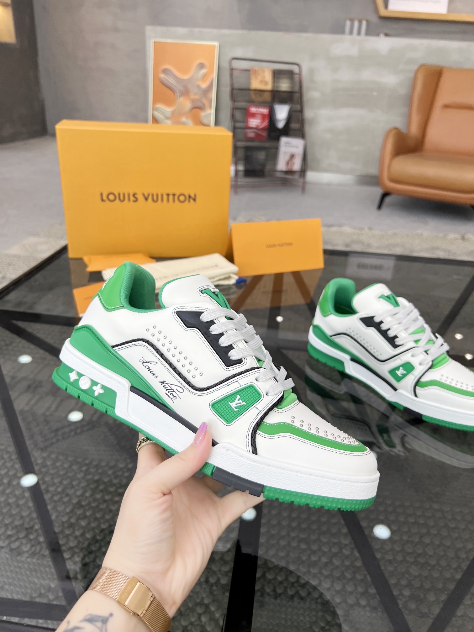 Men L*ouis V*uitton Top Sneaker L*V Shoes
