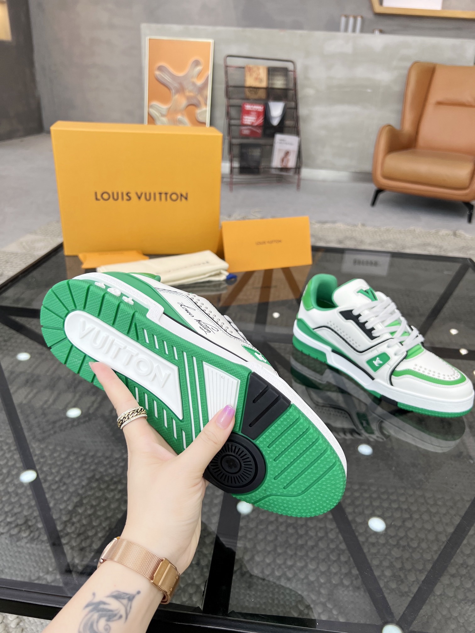 Men L*ouis V*uitton Top Sneaker L*V Shoes