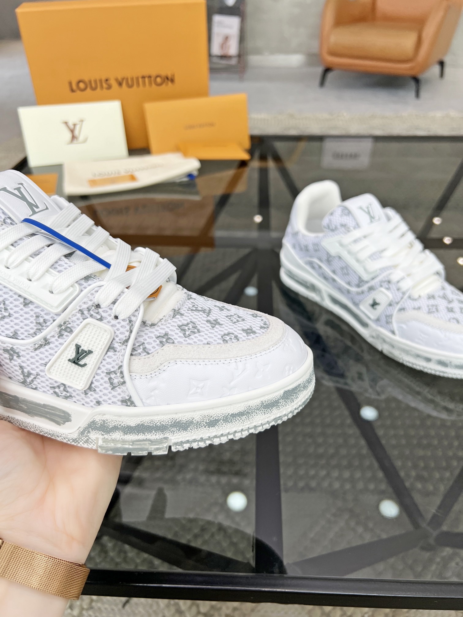 Men L*ouis V*uitton Top Sneaker L*V Shoes